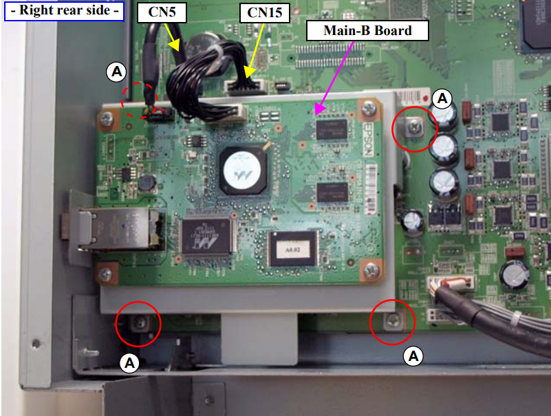 How To Replace The Epson SC-S30600 Main Board